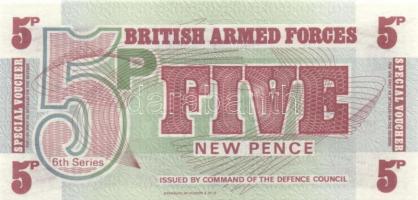Nagy-Britannia/katonai kiadások 1972. 5p (5x) T:I
Great-Britain/British Armed Forces 1972. 5 pence (...