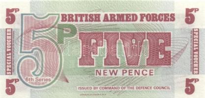 Nagy-Britannia/katonai kiadások 1972. 5p (5x) T:I
Great-Britain/British Armed Forces 1972. 5 pence (...