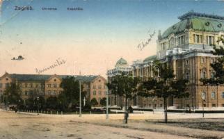 Zagreb university and theatre (EB)