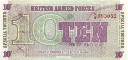 Nagy-Britannia/katonai kiadások 1972. 10p (4x) egymás utáni sorszámmal T:I
Great-Britain/British Arm...