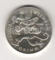 DDR 1986. "Gebrüder Grimm" 20M ezüst T:1