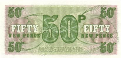 Nagy-Britannia/katonai kiadások 1972. 50p (3x) egymás utáni sorszámmal T:I
Great-Britain/British Arm...