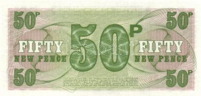 Nagy-Britannia/katonai kiadások 1972. 50p (3x) egymás utáni sorszámmal T:I
Great-Britain/British Arm...