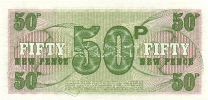 Nagy-Britannia/katonai kiadások 1972. 50p (3x) egymás utáni sorszámmal T:I
Great-Britain/British Arm...