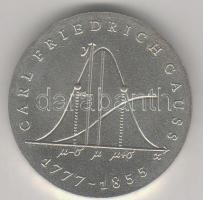 DDR 1977. "C.F. Gauß" 20M ezüst T:1