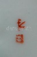 XIX. századi 6 személyes kézzel festett kínai porcelán teás készlet / Chinese chinaware tea-set