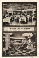 New York Zimmerman´s Hungaria restaurant interior