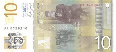 Szerbia 2006. 10D (4x) + 20D (4x) T:I
Serbia 2006. 10 Dinara (4x) + 20 Dinara (4x) C:Unc