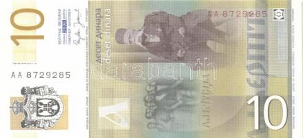 Szerbia 2006. 10D (4x) + 20D (4x) T:I
Serbia 2006. 10 Dinara (4x) + 20 Dinara (4x) C:Unc