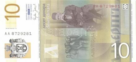 Szerbia 2006. 10D (4x) + 20D (4x) T:I
Serbia 2006. 10 Dinara (4x) + 20 Dinara (4x) C:Unc