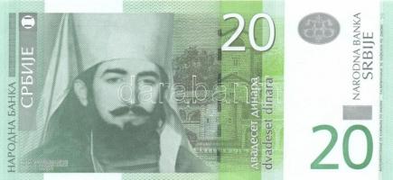 Szerbia 2006. 10D (4x) + 20D (4x) T:I
Serbia 2006. 10 Dinara (4x) + 20 Dinara (4x) C:Unc