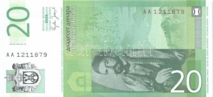 Szerbia 2006. 10D (4x) + 20D (4x) T:I
Serbia 2006. 10 Dinara (4x) + 20 Dinara (4x) C:Unc