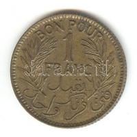 Tunézia 1921. 1Fr T:2 Tunisia 1921. 1 Franc C:XF