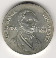 DDR 1976. "C.M. v. Weber" 10M ezüst T:1