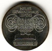 DDR 1982. "Gewandhaus in Leipzig" 10M ezüst T:1