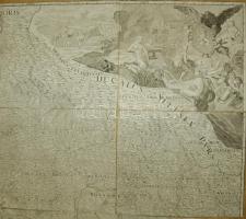 1720 Mappa chorographica novissima et completissima totius regni Bohemiae. In duodecim circulos divi...