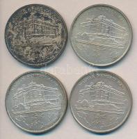 1992-93. 200Ft Ag "MNB" (4x) T:2,3