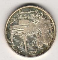 Ausztria 1991. "Mozart" ezüst 15,8g, díszdobozban T:PP