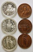 1987-2001. MÉE Fejér Megyei ALBA REGIA Szervezete által kibocsátott "Székesfehérváron koronázot...