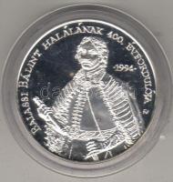 1994. "Balassi Bálint" ezüst 36,7g, díszdobozban T:PP