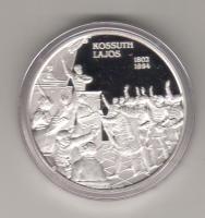 1994. "Kossuth Lajos" ezüst 31,104g, díszdobozban tanúsítvánnyal T:PP