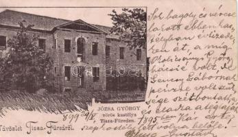 Tiszafüred Józsa György vörös kastélya (fa)