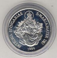 1994. "Karácsony" ezüst 15,73g, díszdobozban tanúsítvánnyal T:PP RR!! Csak 3000db létezhet...