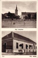 Ács, Református templom és iskola