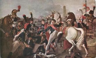 s: Gautherot: Napoleon wounded near Ratisbonne