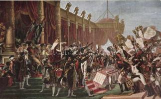 s: David: Napoleon distributing eagles to the army