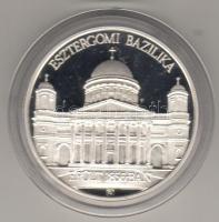 Modern emlékérem "Esztergomi Bazilika" ezüst 31,2g, díszdobozban T:PP