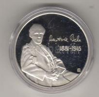 Modern emlékérem "Bartók Béla" ezüst 23,6g, díszdobozban T:PP