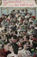 Military life and love, propaganda (EB)