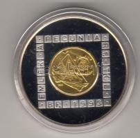 1993. "Pecunia" emlékérem, fém, díszdobozban T:PP