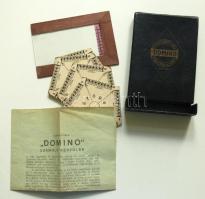 cca. 1930 Czipott féle dominó számoló készülék eredeti dobozban
