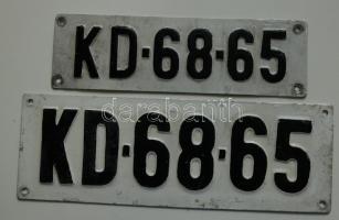 Régi magyar rendszámpár