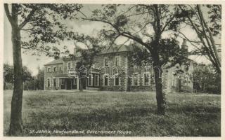 St John´s, Newfoundland government house