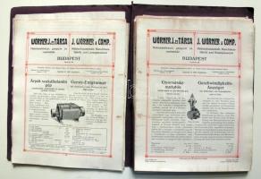 cca.1910 Wörner J. és Társa Malomépítészeti vállalat gépgyár és vasöntöde Budapest Váczi út 48. cca....