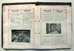 cca.1910 Wörner J. és Társa Malomépítészeti vállalat gépgyár és vasöntöde Budapest Váczi út 48. cca....