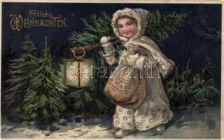 Christmas Emb. litho