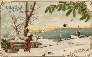 Christmas litho (EB)