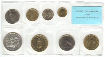 1992. 1Ft-200Ft 8db klf, forgalmi sor fóliatokban (közte 200ft Ag "MNB") T:BU Csak 2000db!...