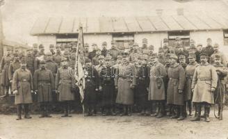 Military WWI hungarian soldiers, group photo