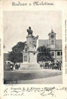 Miletín Erben statue