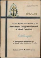 Szent Margit Leánygimnázium 1942-43-as évkönyve 130p.