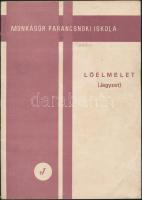 Munkaőr Parancsnoki Iskola: Lőelmélet jegyzet cca. 1984. 179p