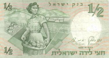 Izrael 1958. 1/2L (2x) + 1973. 5L + 1978. 5Sh + 1979. 100Sh T:II-,III
Israel 1958. 1/2 Lira (2x) + 1...