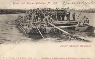 K.u.K. military, pioneer unit, cavalrymen