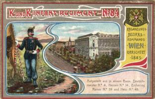 K.u.K. infantry regiment no. 84, Vienna