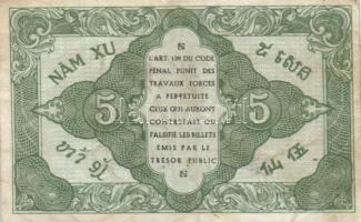 Francia Indokína 1942. 5c + 10c + Guinea 1981. 1s + Hongkong 1945. 1c T:I,II-
French Indo-China 1942...